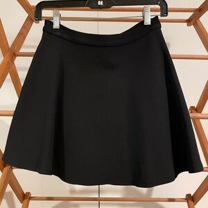 Stylish Black Skater Skirt - Junior size